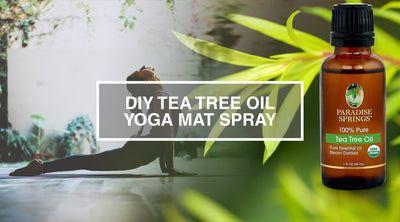 DIY Tea Tree Oil Yoga Mat Spray