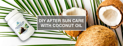 DIY After Sun Care with Coconut Oil