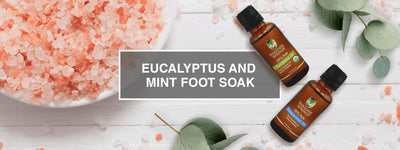 DIY Eucalyptus Peppermint Foot Soak