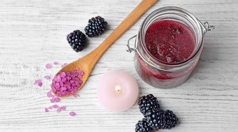 DIY Sage and Blackberry Sugar Scrub