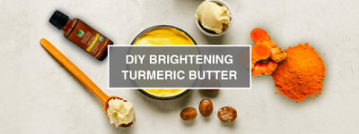 DIY Brightening Turmeric Butter