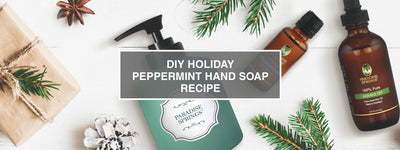 DIY Holiday Peppermint Handsoap