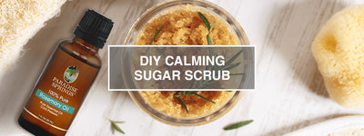DIY Calming Sugar Scrub