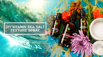 DIY Vitamin Sea Salt Texture Spray with Lavender & Rosemary