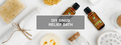 DIY Sinus Relief Bath