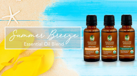 Summer Breeze DIY Room Spray, Sugar Scrub & Lotion Bars