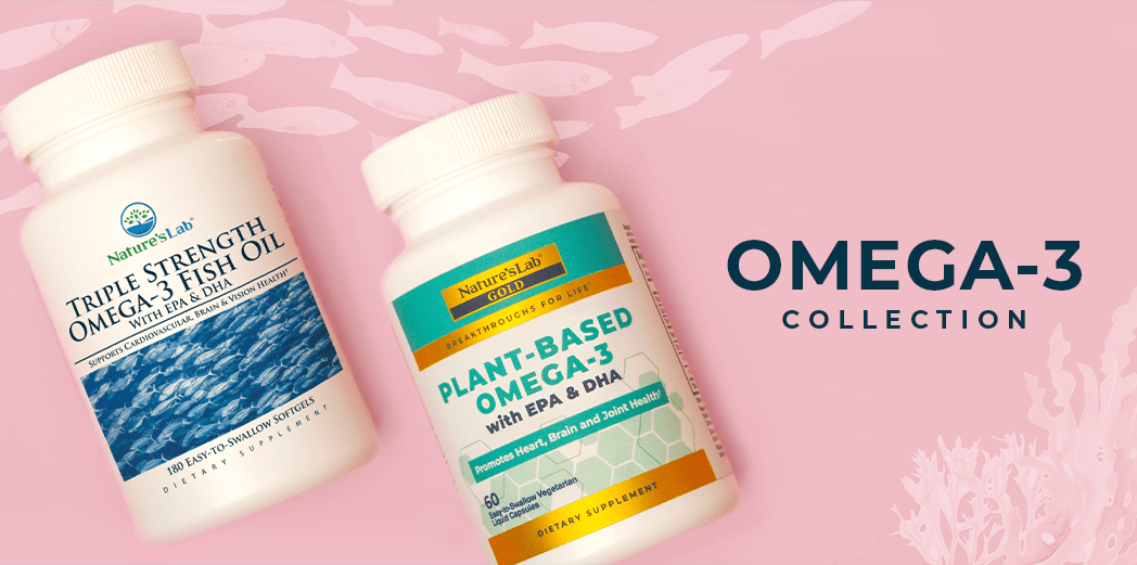 Shop Omega-3 Supplements from Nature's Lab