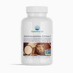 Nature's Lab KSM-66® Ashwagandha Extract - 120 Capsules