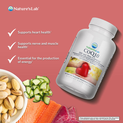 CoQ10 200MG 60ct ZNLB15206-L2 Benefits