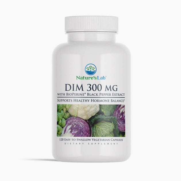 DIM 300mg | DIM Capsules | DIM with BioPerine® – Nature's Lab