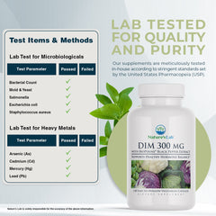 Nature's Lab DIM 300 mg - 120 Gélules