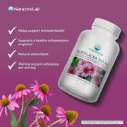 Nature's Lab Echinacea 760 mg - 100 Capsules