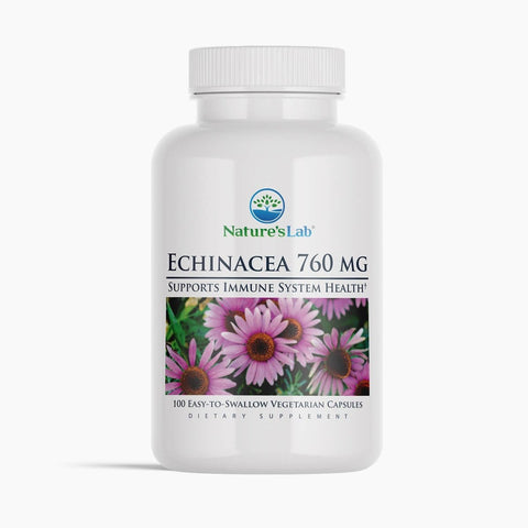 Nature's Lab Échinacée 760 mg - 100 Capsules