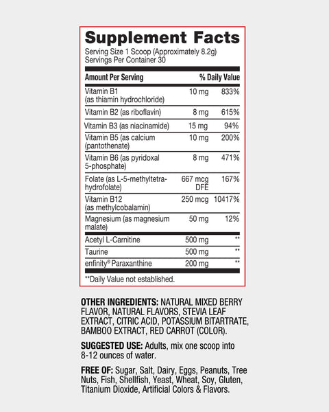 Red Rocker Essentials Energy Support