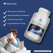 Nature's Lab Gentle Sleep Aid - 60 Capsules