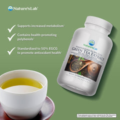 Nature's Lab Green Tea Extract 500 mg - 90 Capsules