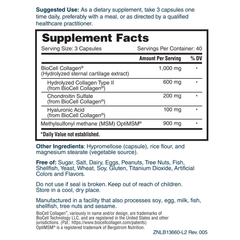 Nature's Lab Hyaluronic Acid with BioCell Collagen & MSM