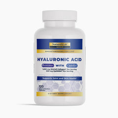 Nature's Lab Hyaluronic Acid with BioCell Collagen® & OptiMSM® - 120 Capsules