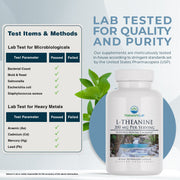 Nature's Lab L-Theanine 200 mg - 60 Capsules