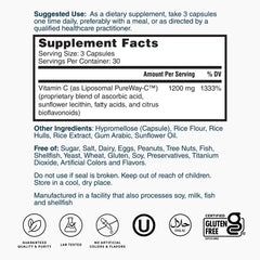 Nature's Lab Liposomal PureWay-C® Vitamine C - 90 Capsules