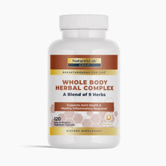 Nature's Lab Gold Whole Body Herbal Complex - 120 Capsules