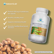 Nature's Lab Nattokinase 2,000 FUs - 90 Capsules