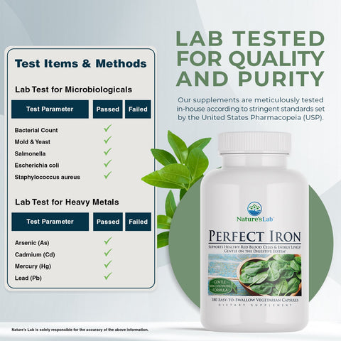 Perfect Iron 180ct ZNLB17637 Testing