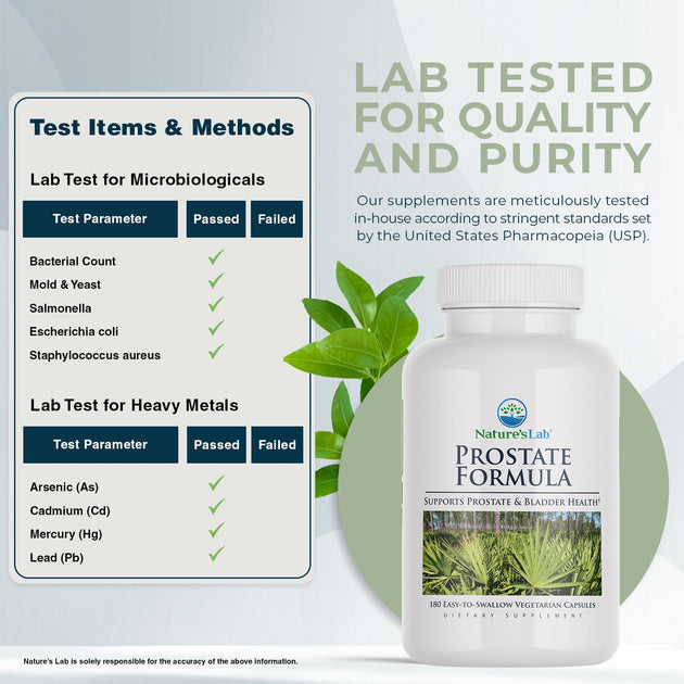 Prostate Formula | L-methionine supplement – Nature's Lab