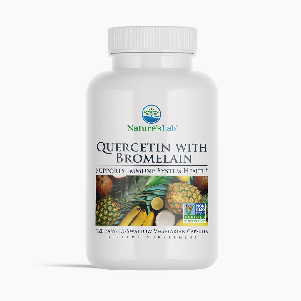 Quercetin with Bromelain Immune Support Capsules Nature s Lab