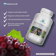 Nature's Lab Resveratrol Ultra - 90 Capsules