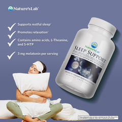 Nature's Lab Sleep Support - 120 Capsules