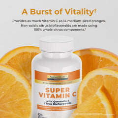 Nature's Lab Gold Super Vitamin C 1000 mg - 120 Capsules