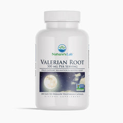 Nature's Lab Valerian Root 500 mg - 200 Capsules