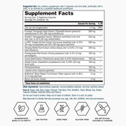 Vital Testosterone ZNLB20691 Supplement Facts