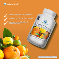 Nature's Lab Vitamine C 1 000 mg - 120 gélules