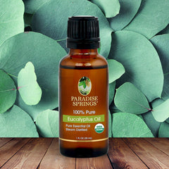 Paradise Springs Organic Eucalyptus Oil - 1 oz (30 mL)