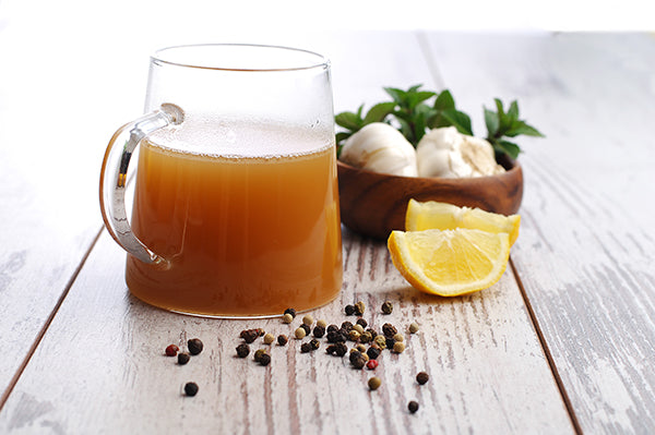 bone broth and spices