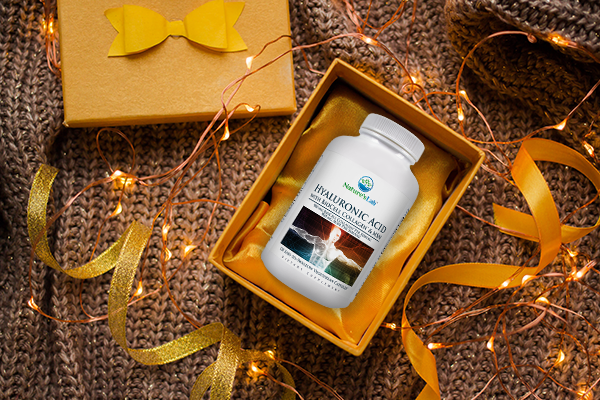 Gift box with Hyaluronic Acid with BioCell Collagen® & MSM