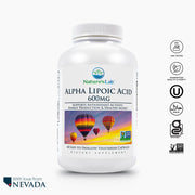 Nature’s Lab Alpha Lipoic Acid 600 mg - 60 Capsules
