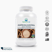 Nature's Lab Ashwagandha Root Powder - 60 Capsules
