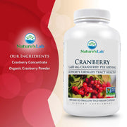 Nature's Lab Cranberry 5400 mg - 180 Capsules