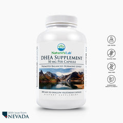 Nature's Lab DHEA Supplement 50 mg - 300 Capsules