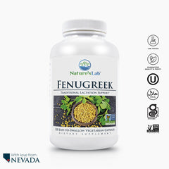 Nature's Lab Fenugrec 610 mg - 120 Capsules