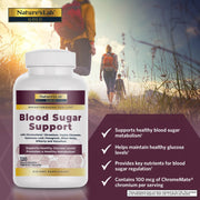 Nature's Lab Gold Blood Sugar Support - 120 Capsules