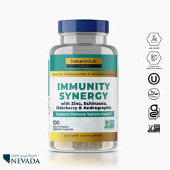 Nature's Lab Gold Immunity Synergy - 100 Capsules
