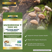 Nature's Lab 金蘑菇 7 - 90 粒胶囊