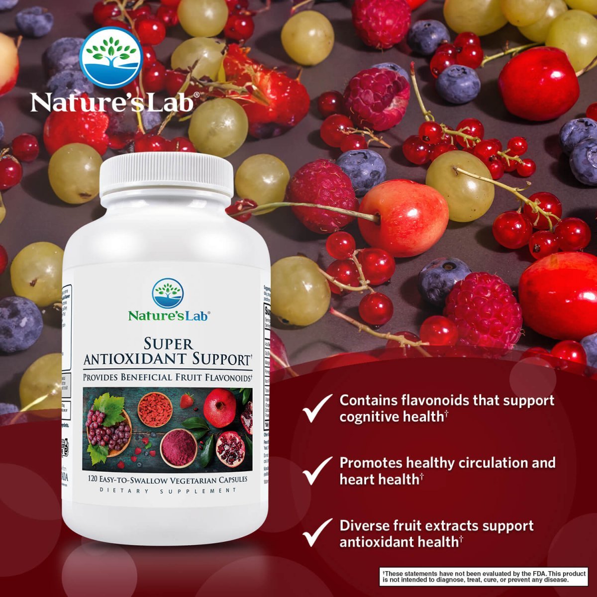 Super Antioxidant Antioxidant Support Capsules Nature S Lab