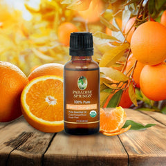 Paradise Springs Organic Sweet Orange Oil - 1 oz (30 mL)